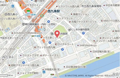 【地図】 | プレサンス西九条シティベイ