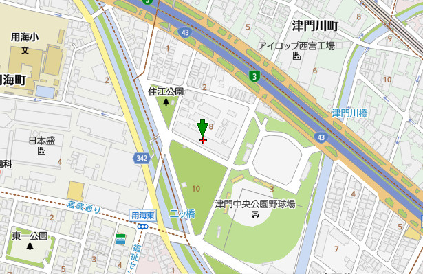 藤和ハイタウン西宮の地図