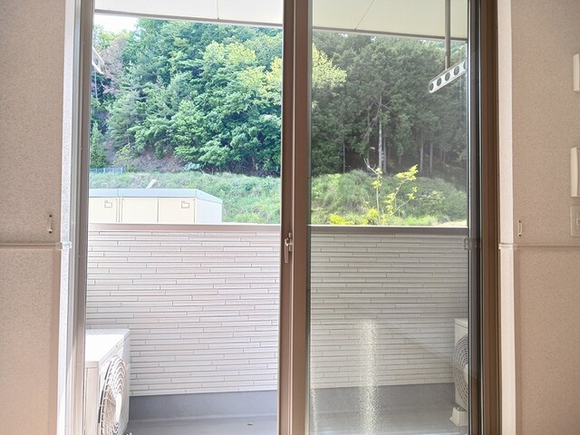 オアシスのバルコニー|南西向きバルコニーで日当り良好(*^^*)