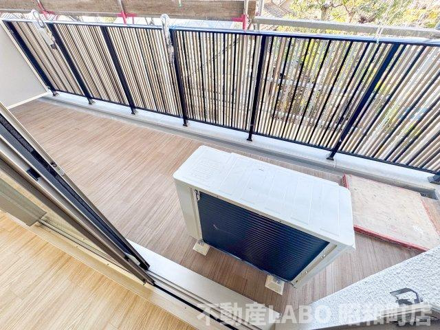 スプランディッド天王寺SOUTHのバルコニー