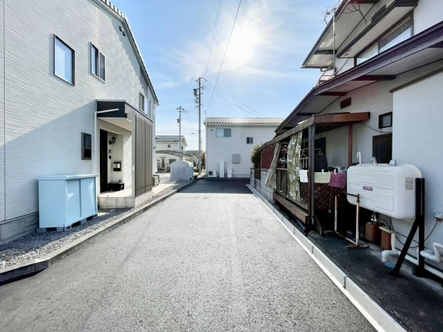 長野市川中島町今里　土地の前面道路含む現地写真|いつでも見学可能です♪お問合せは＜Tel 026-477-7419＞まで♪ 