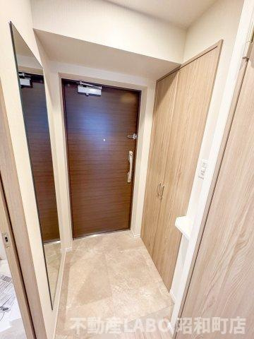 スプランディッド天王寺SOUTHの玄関