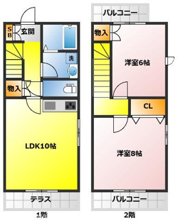 【間取り】 | ありあけコーポ