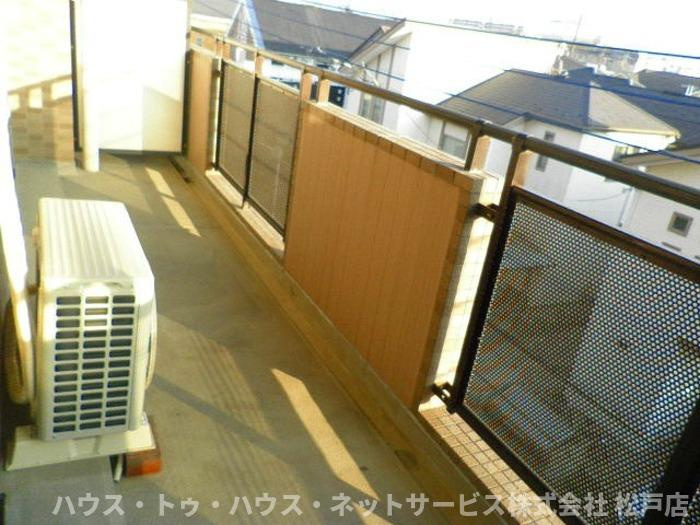 アバンドーネ高橋のバルコニー