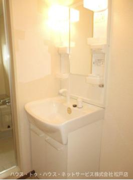 アンクレージュ　C棟の洗面所