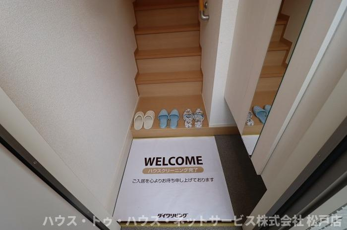 ウィット八柱の玄関