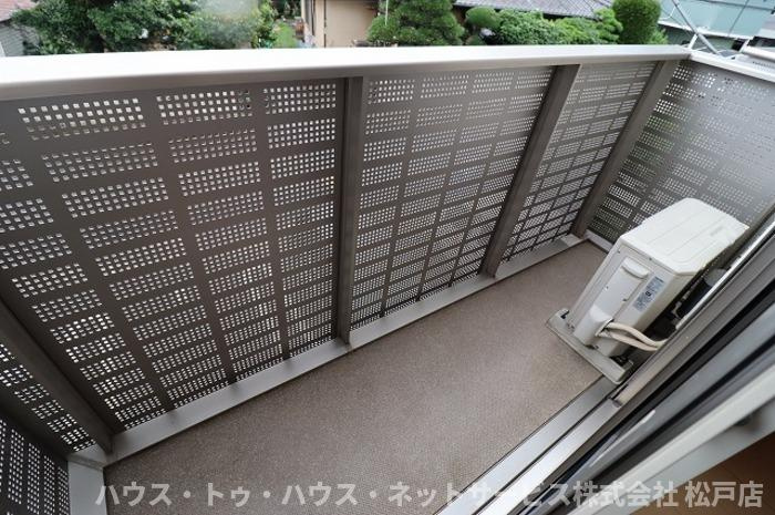 ウィット八柱のバルコニー