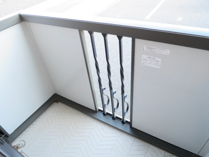 エピナールラフィネのバルコニー