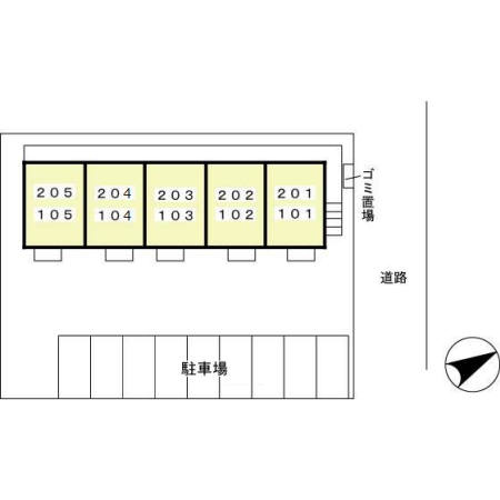 エピナールラフィネの区画図