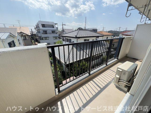 グランドール高橋のバルコニー