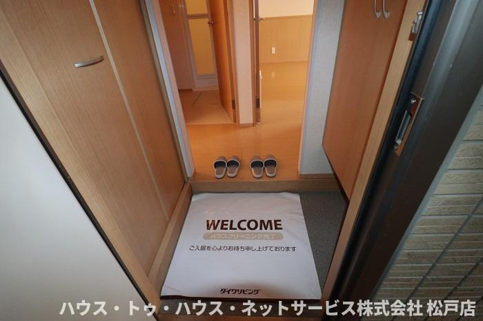 クレール　Ⅰ棟の玄関