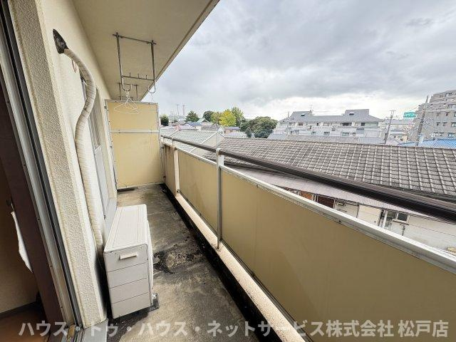 小泉コーポラスのバルコニー