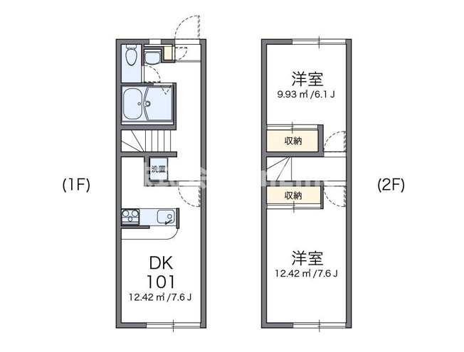 【間取り】 | レオパレスアーバンコート