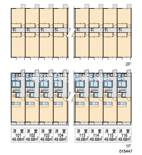 レオパレスアーバンコートの玄関