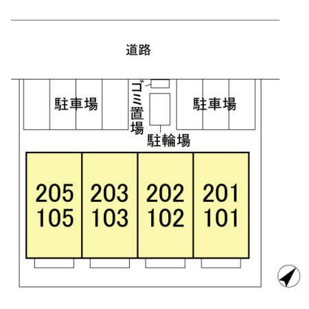 ボナールの区画図