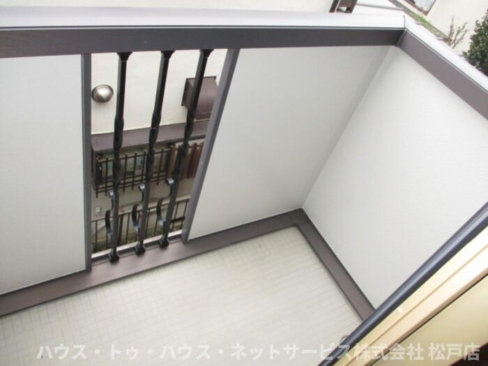 モナリエ古ヶ崎Ⅱのバルコニー