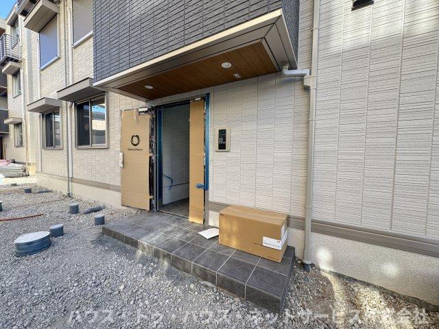 リシェスみのり台　C棟のエントランス