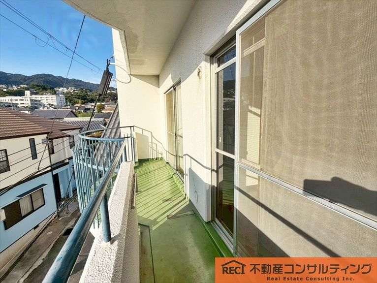 御影プライムハイツのバルコニー