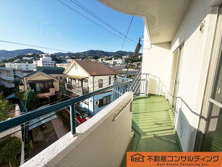 御影プライムハイツのバルコニー