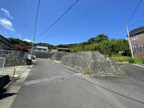 熱海市　伊豆山の前面道路含む現地写真