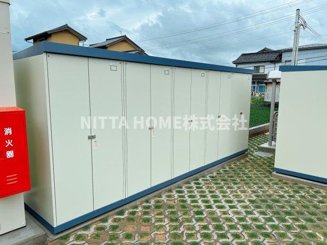 リベルラコッコＡのその他共用部分|外部トランクは無料で使用OK♪