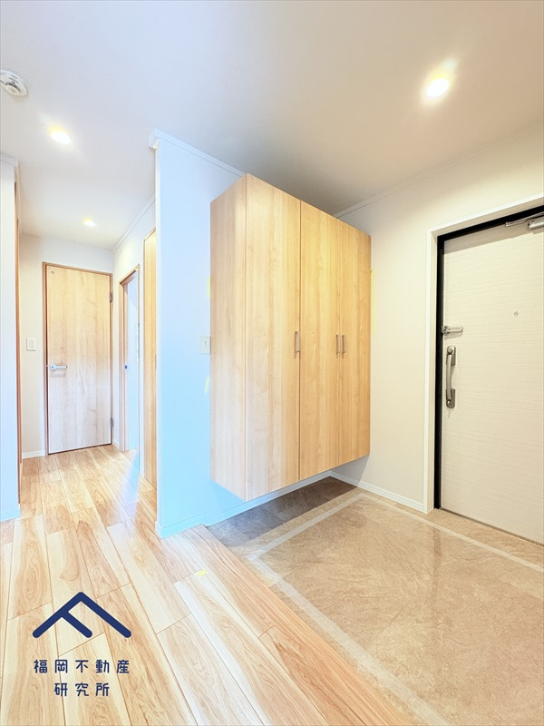 ふよう香椎浜ハイツの玄関