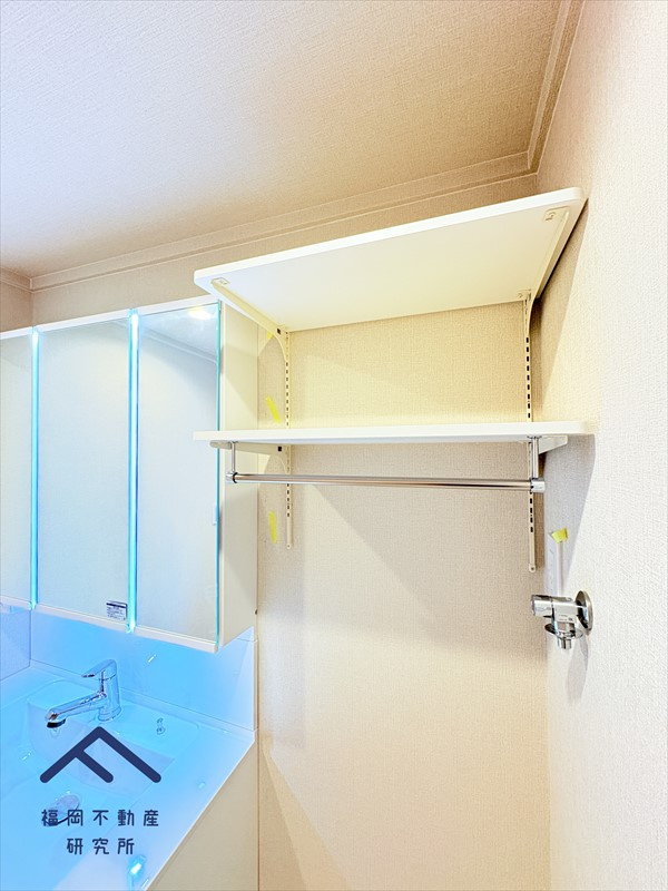 ふよう香椎浜ハイツの独立洗面台