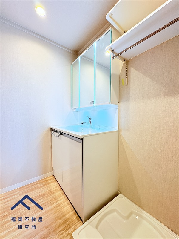 ふよう香椎浜ハイツの独立洗面台