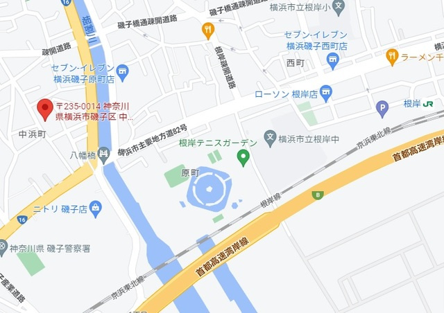 メゾン　アムールの地図