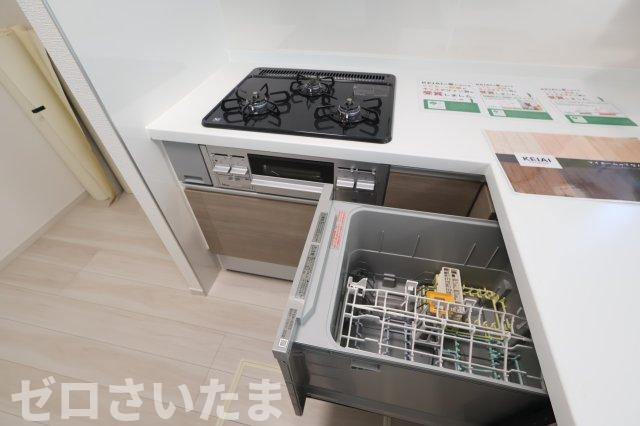 《仲介手数料無料》和光市白子３丁目8-12(3号棟)新築一戸建てLIGAREのキッチン