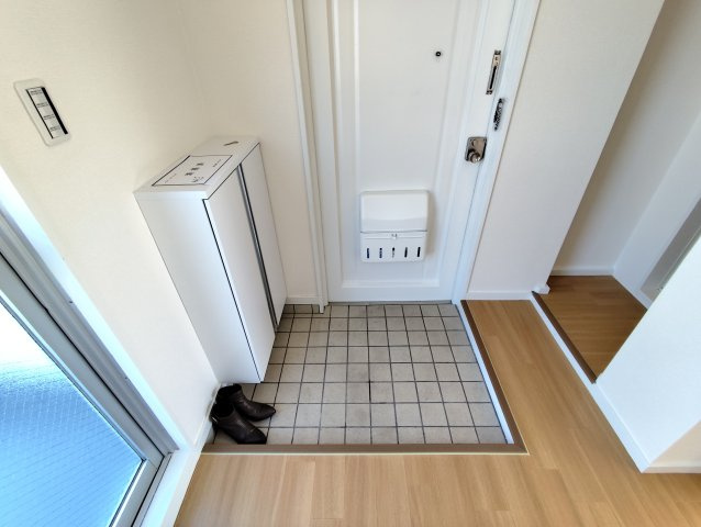 川口コーポの玄関