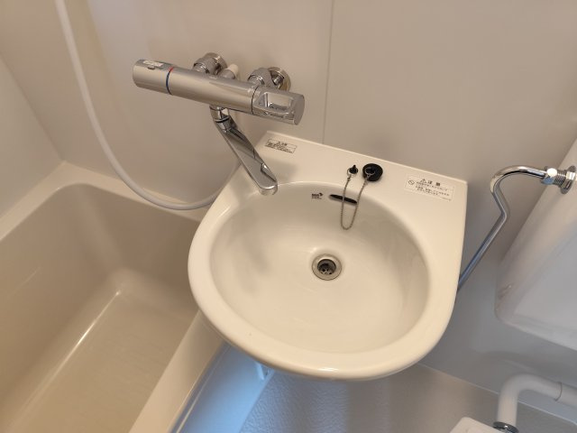 川口コーポの洗面所