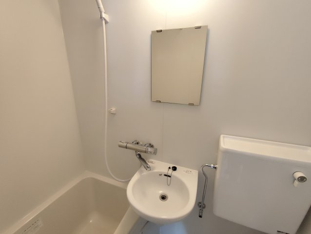 川口コーポの洗面所