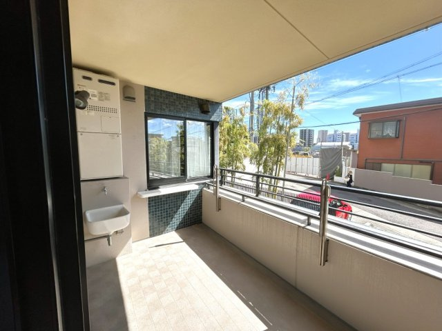 パークハイム覚王山のバルコニー|陽当たり良好なバルコニーです