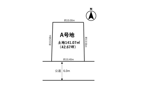 行田市持田5丁目　売地　全1区画　の画像