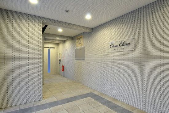 カーサクラロのロビー|毎日通るロビーはこのようになっています