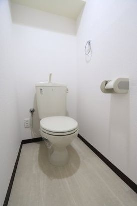 カーサクラロのトイレ|ゆったりとした空間のトイレです