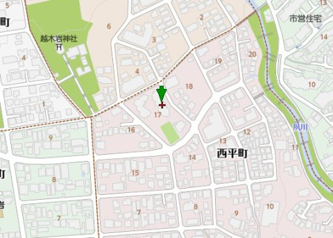 メゾン越木岩A棟のその他