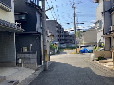 【前面道路含む現地写真】 | 大枝塚原町一戸建