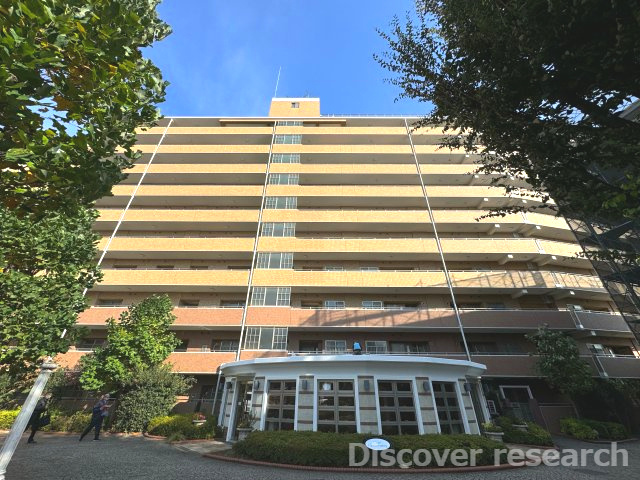 ブロッサムコートむさし野ビューウイングの外観|【外観（敷地内から撮影）】