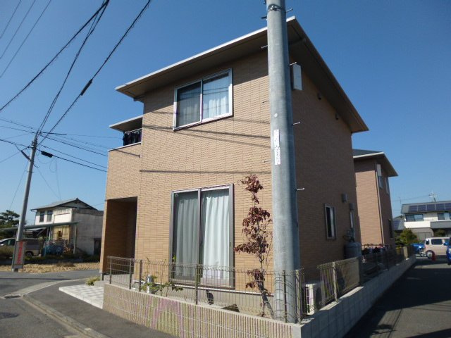 倉敷市新田の一戸建ての外観