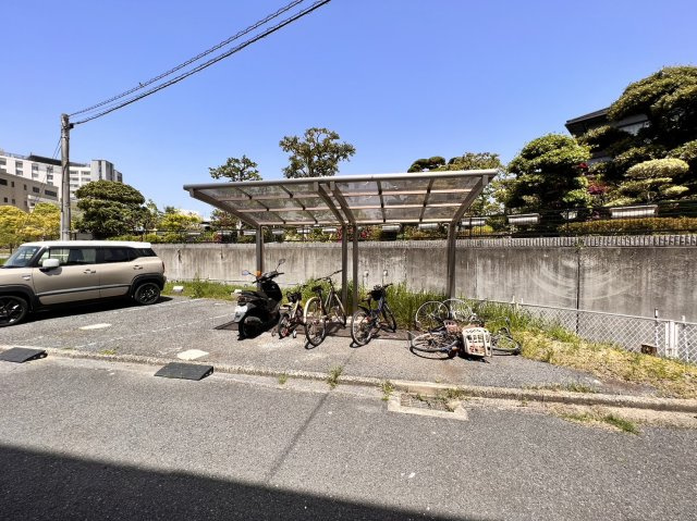 樋ノ口アパートのその他共用部分|駐輪スペースです