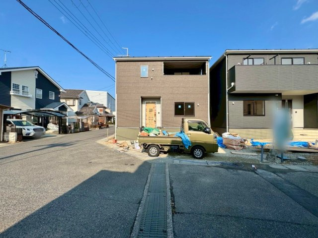 野洲市上屋1号棟　新築戸建ての外観