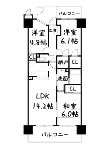 ディオフェルティ門真本町の間取り|間取り図はいかがですか？ご希望を叶える間取りですか？リビングの広さは？水回りの位置は？カウンターキッチン？など色々な情報が集約されています。弊社ではリフォームなどのご相談も承っております。