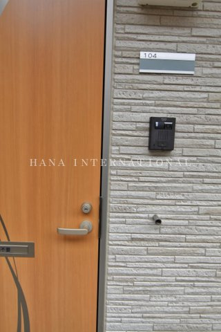 ミランダ桜荘のエントランス