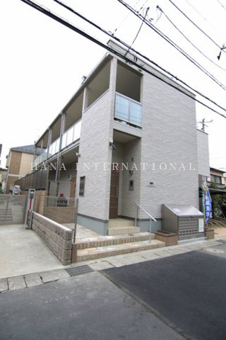 ミランダ桜荘のエントランス