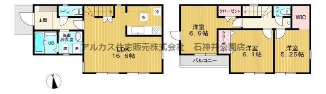西東京市中町５丁目　新築一戸建　西武新宿線　東伏見