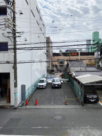 アートレジデンス上町の駐車場|アートレジデンス上町　眺望