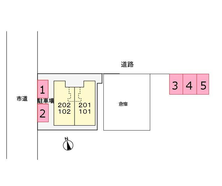 タイセイユニゾンＣの区画図