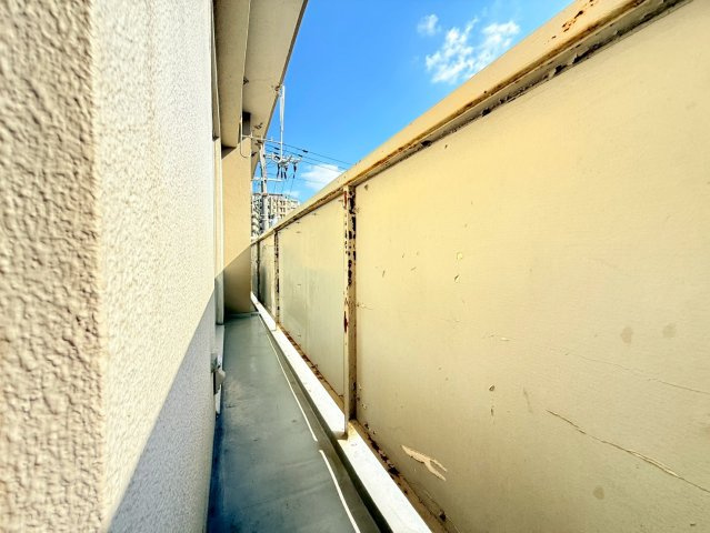 高島グリーンハイツのバルコニー